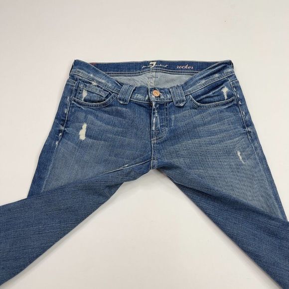 7 For All Mankind Rocker Jeans - Picture 10 of 15